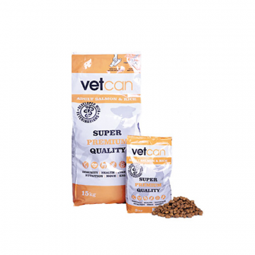 Vetcan Adult Salmon & Rice 3 Kg Vetcan - 1