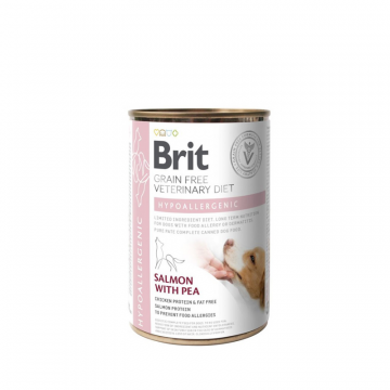 Brit Veterinary Diets GF dog Hypoallergenic 400 g konzerva Brit - 1